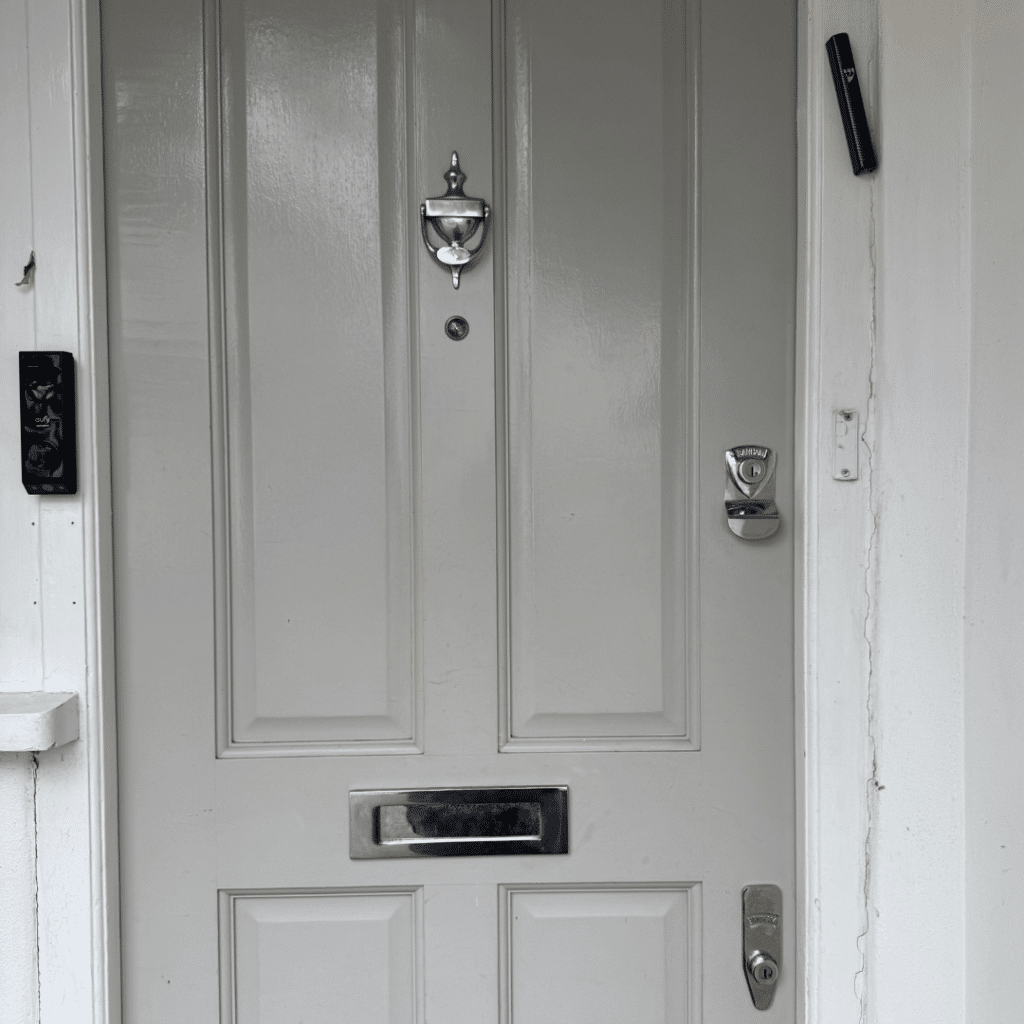 front door in bushey with banham locks